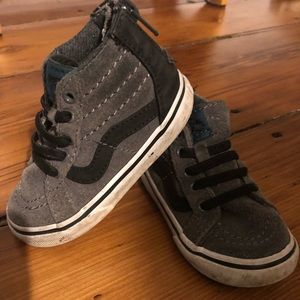 Toddler Vans Hightop Used